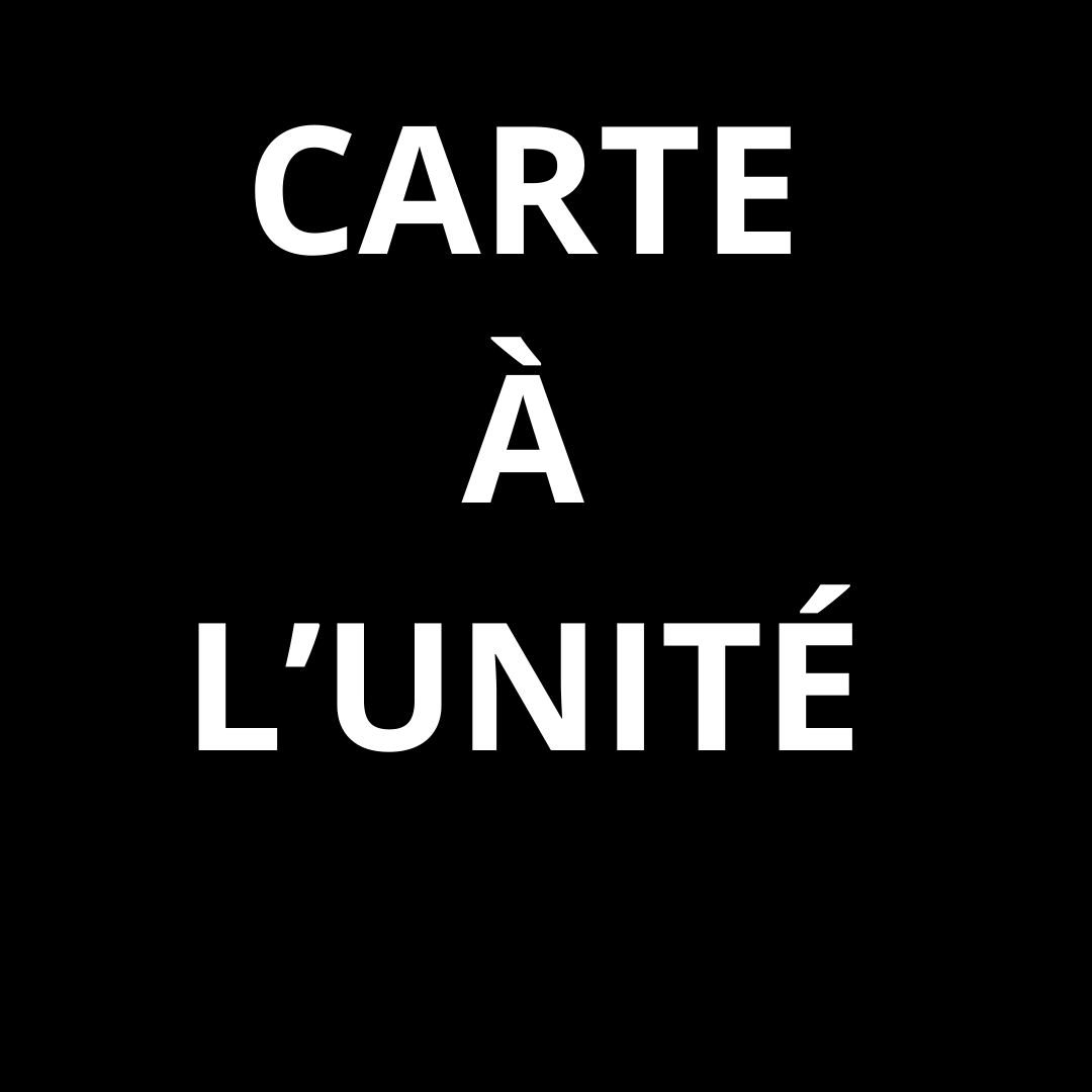 Carte à l'unité