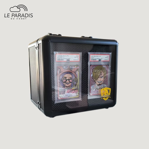 Valise de présentation Tyranobox 2 cases carte gradée
