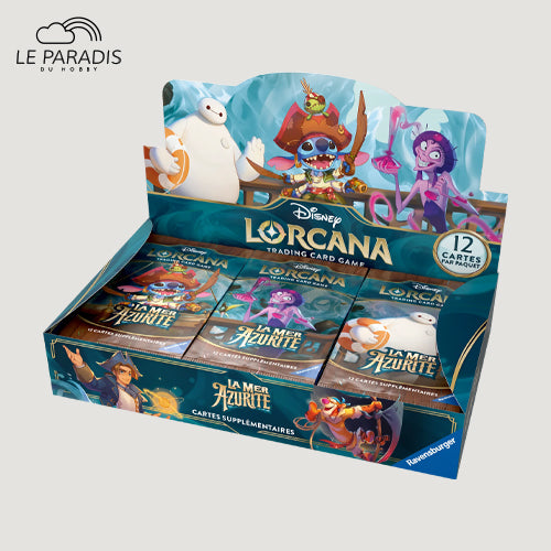 Display Lorcana Chapitre S6 La Mer Azurite