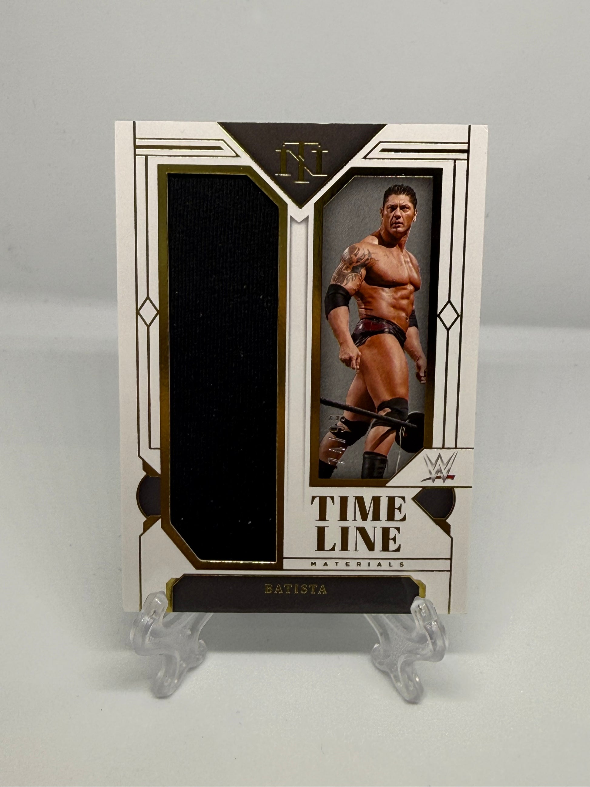 BATISTA - PANINI NATIONAL TREASURE - PATCH 74/99 - WWE