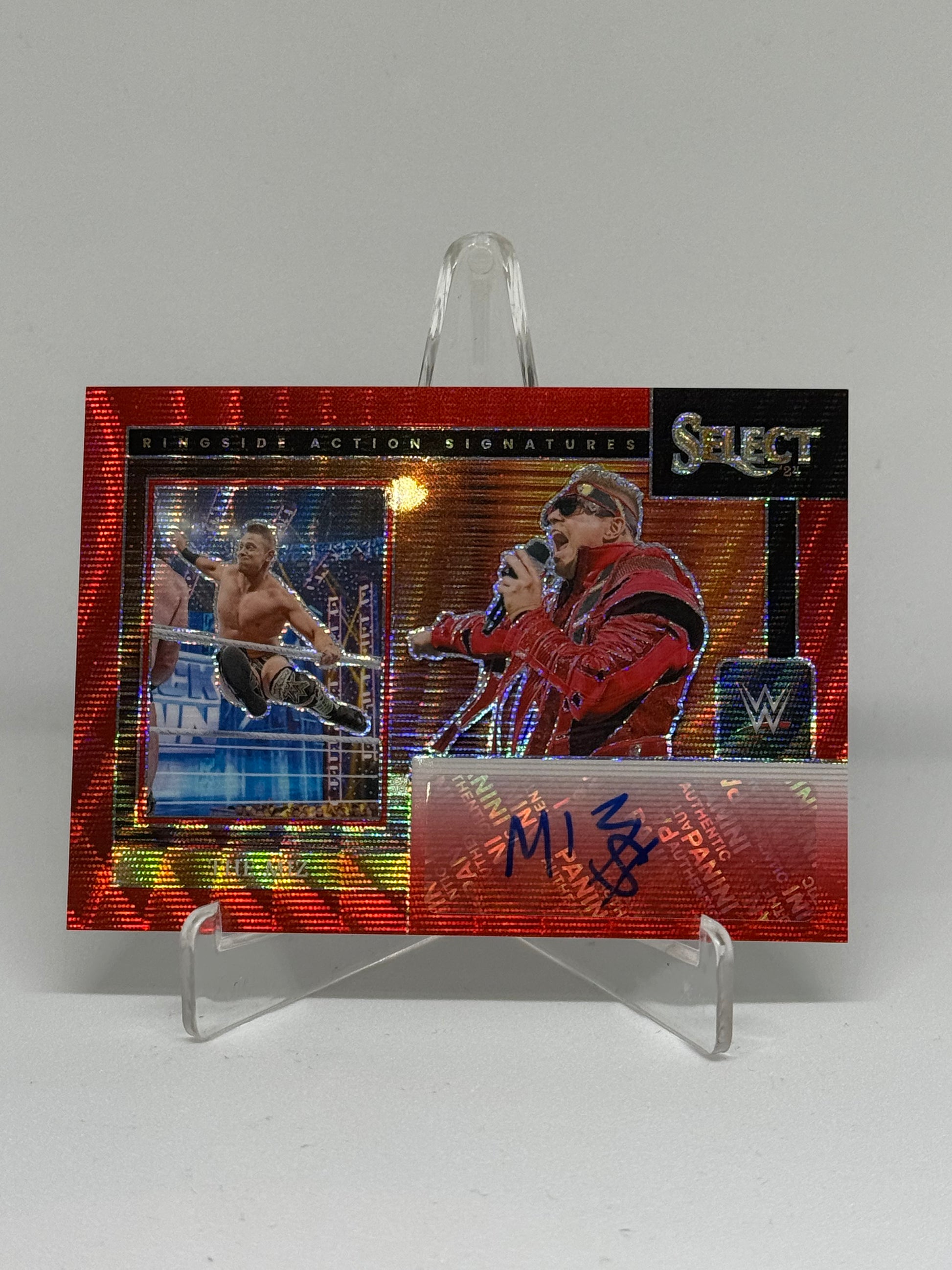 THE MIZ - PANINI SELECT - AUTO - WWE