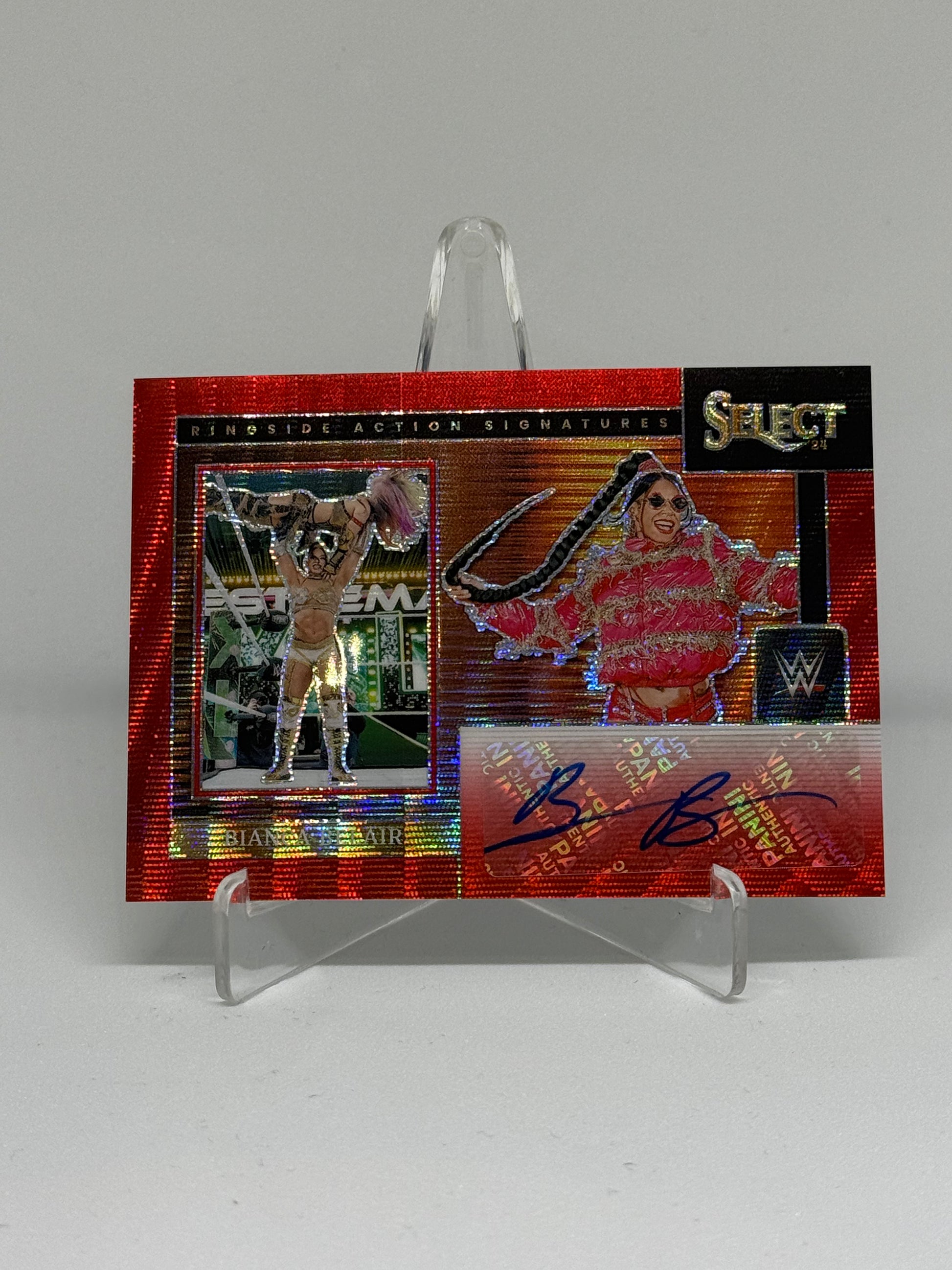 BIANCA BELAIR - PANINI SELECT - AUTO - WWE
