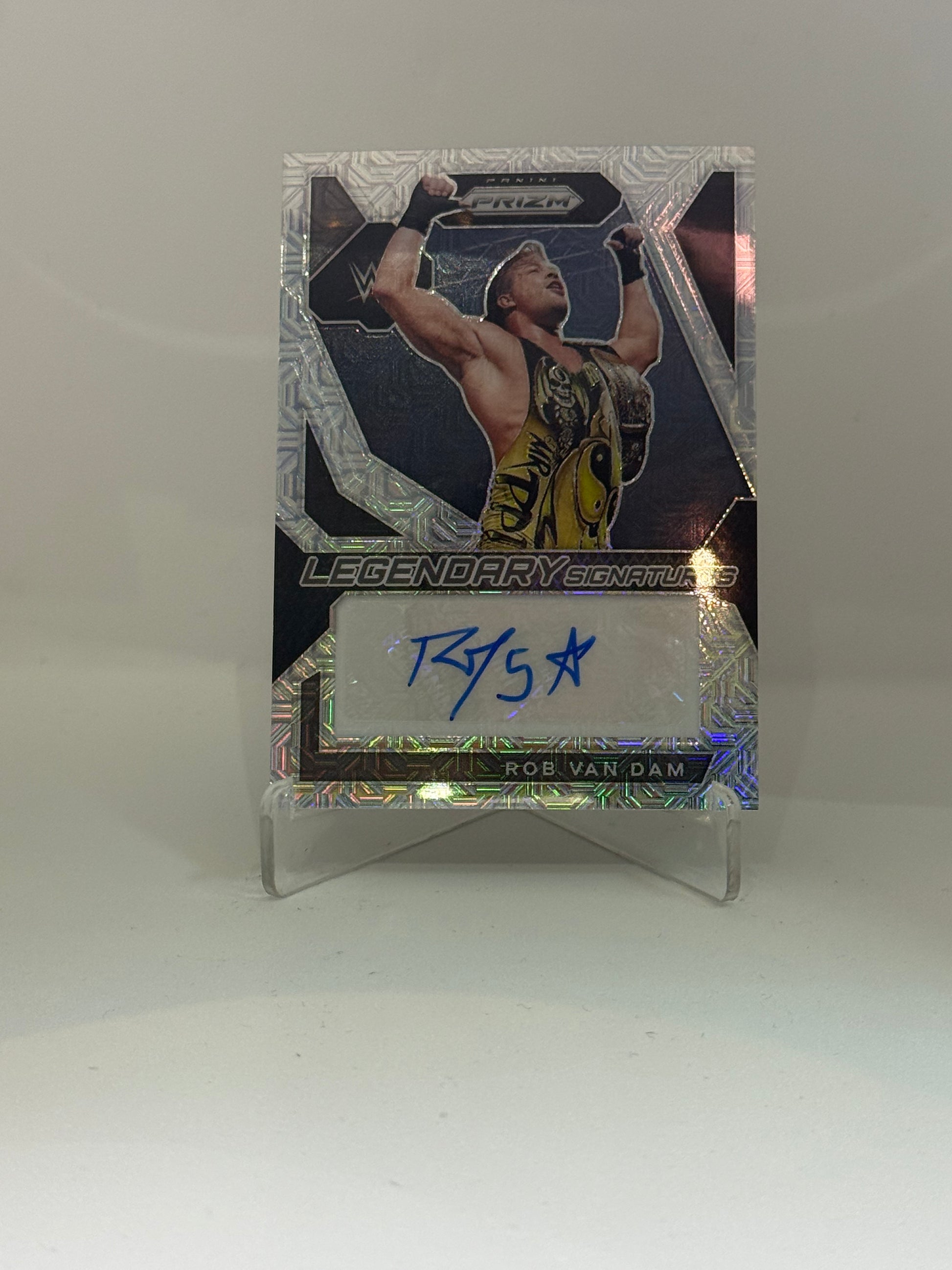 ROB VAN DAM - PANINI PRIZM - AUTO  - WWE