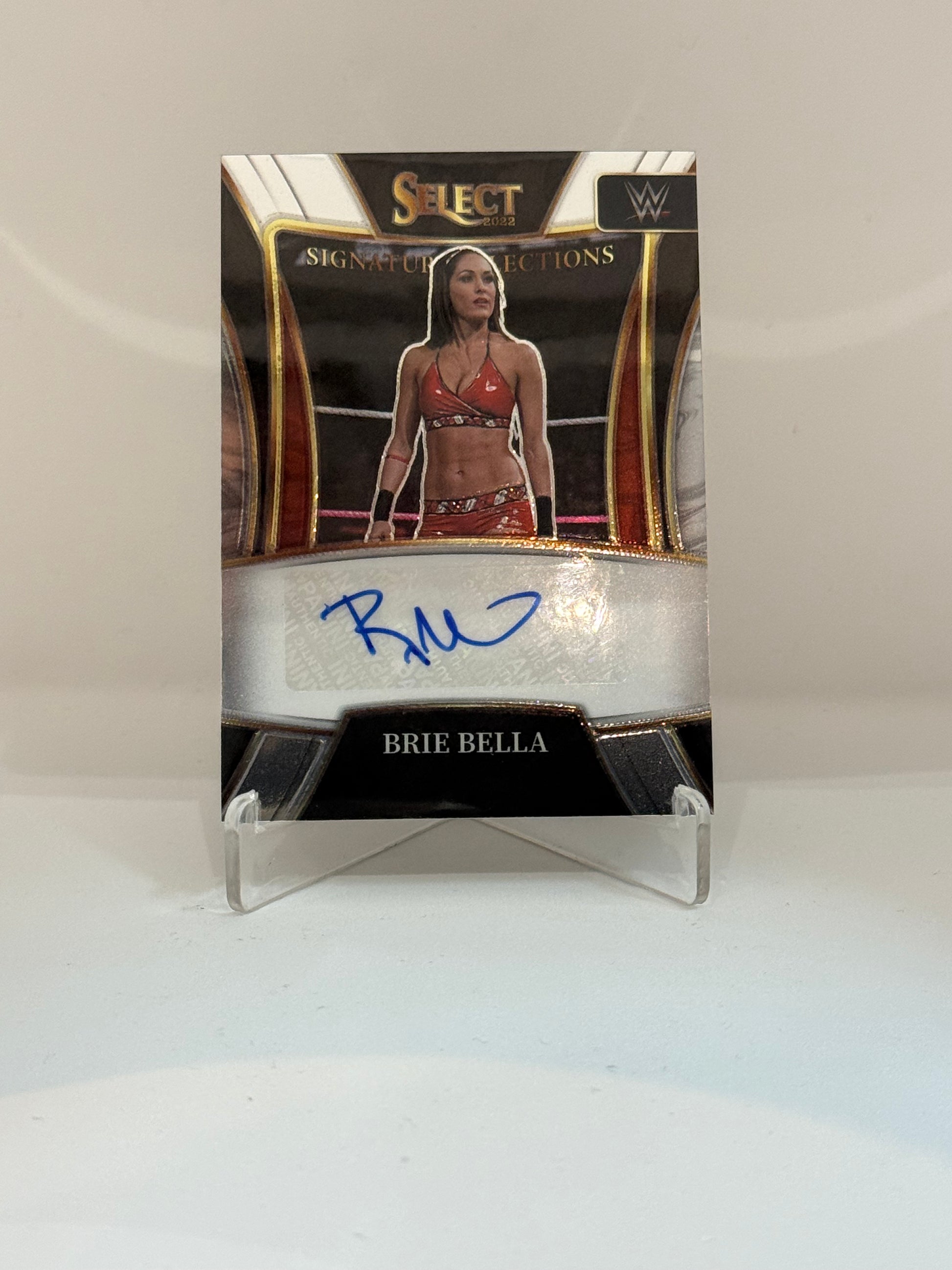 BRIE BELLA - PANINI SELECT - AUTO - WWE