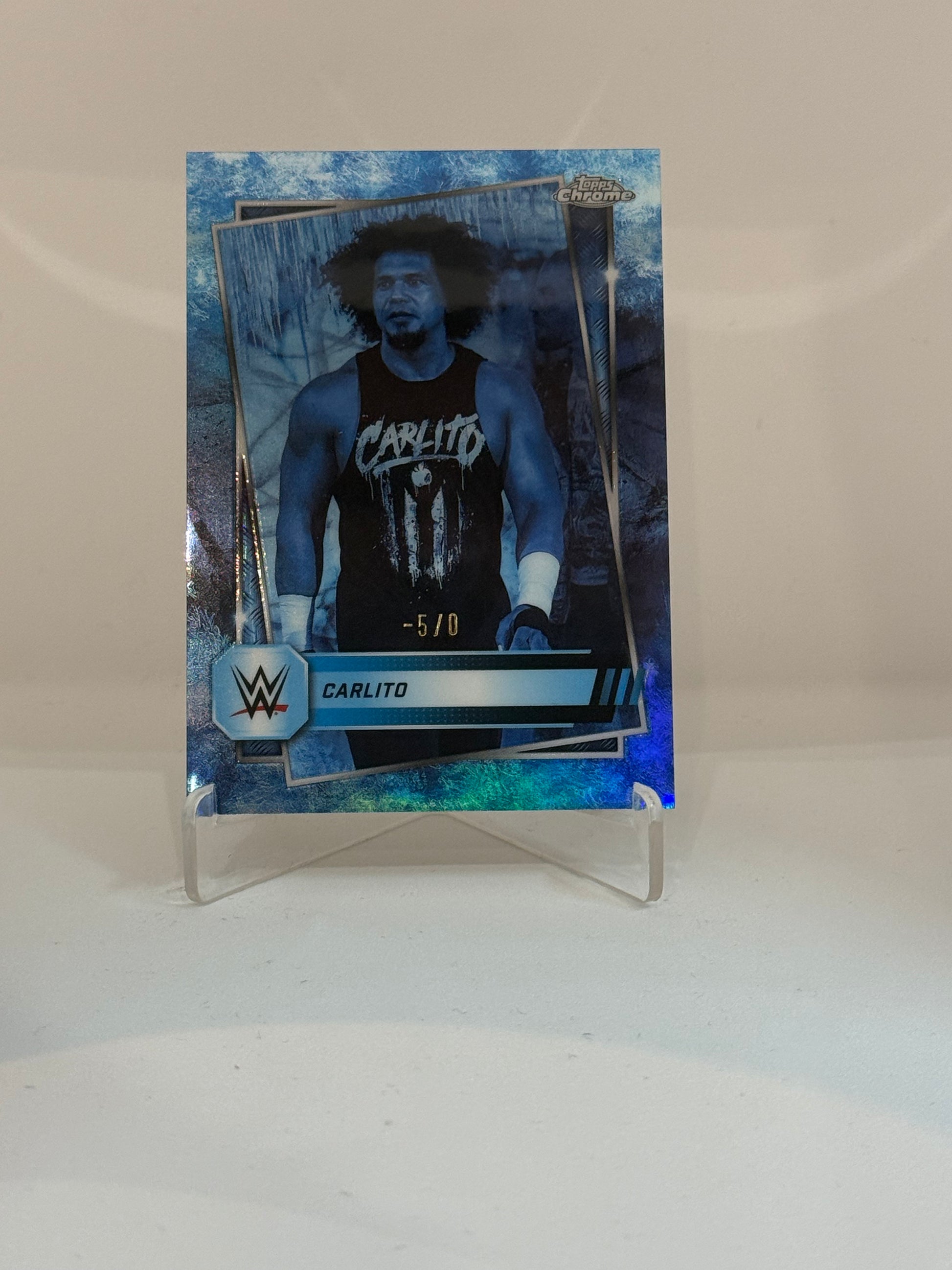 CARLITO - TOPPS CHROME 2025 - -5/0 - WWE