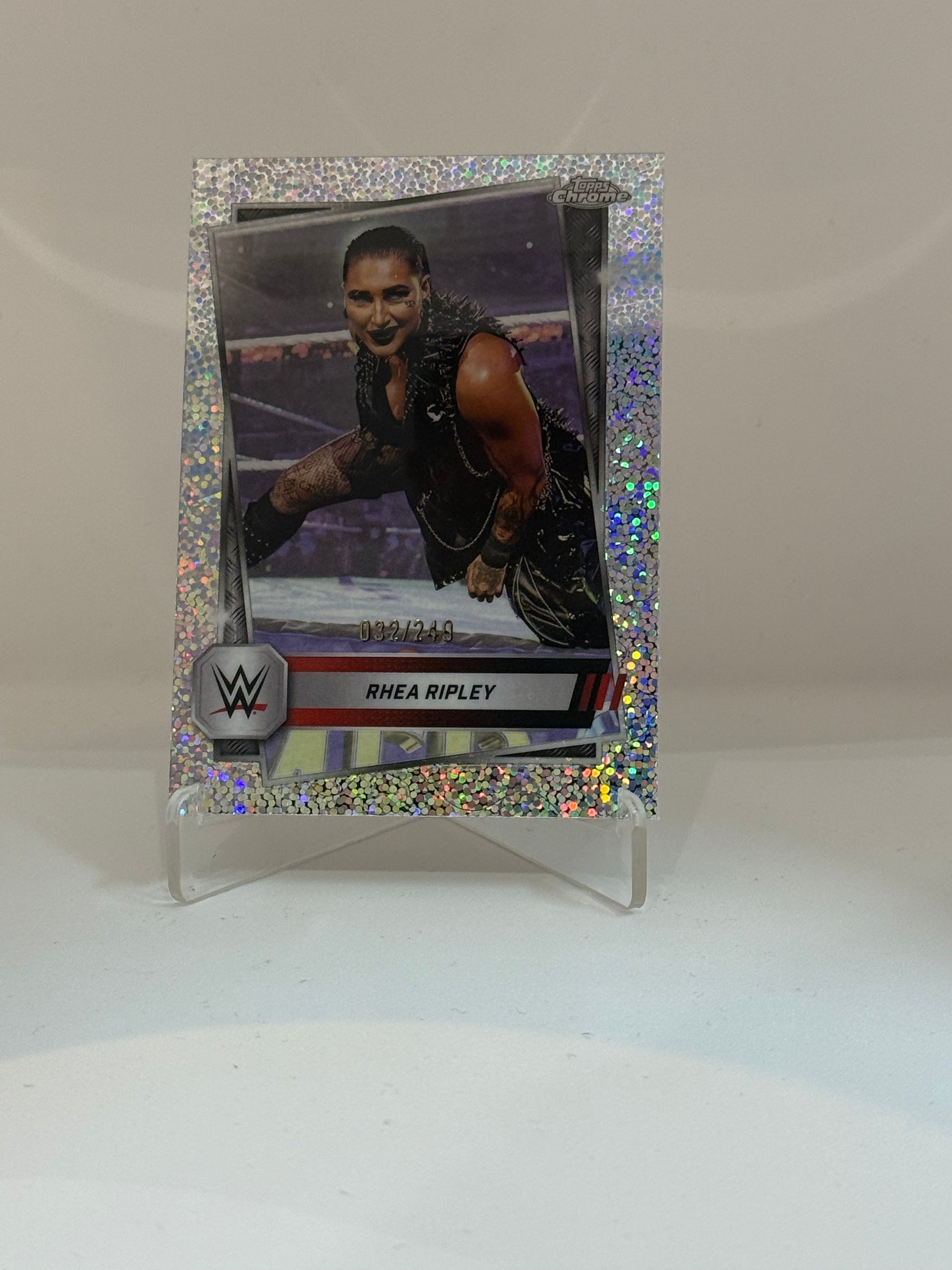 RHEA RIPLEY - TOPPS CHROME 2025 - 032/249 - WWE