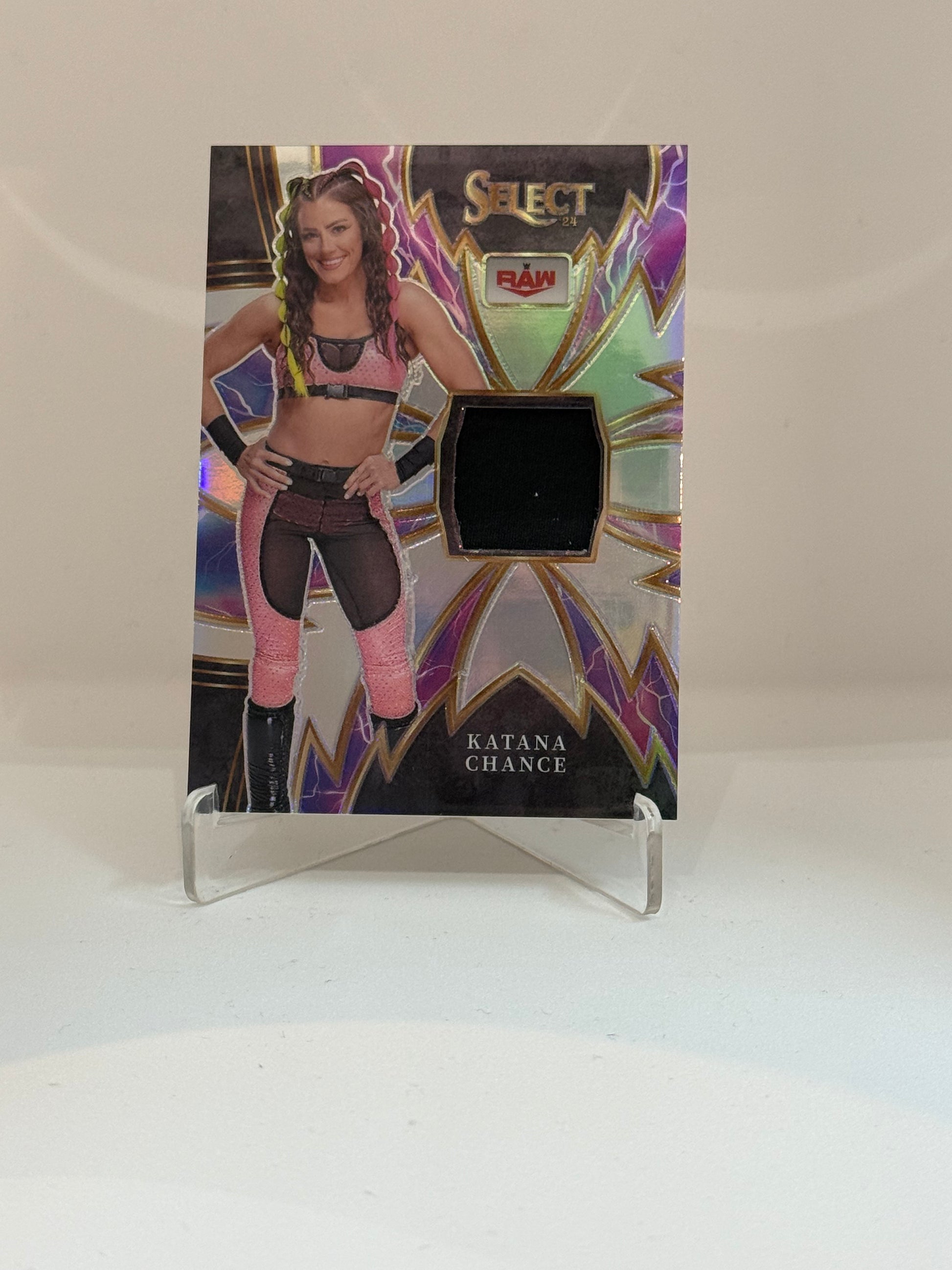 KATANA CHANCE - PANINI SELECT - PATCH - WWE