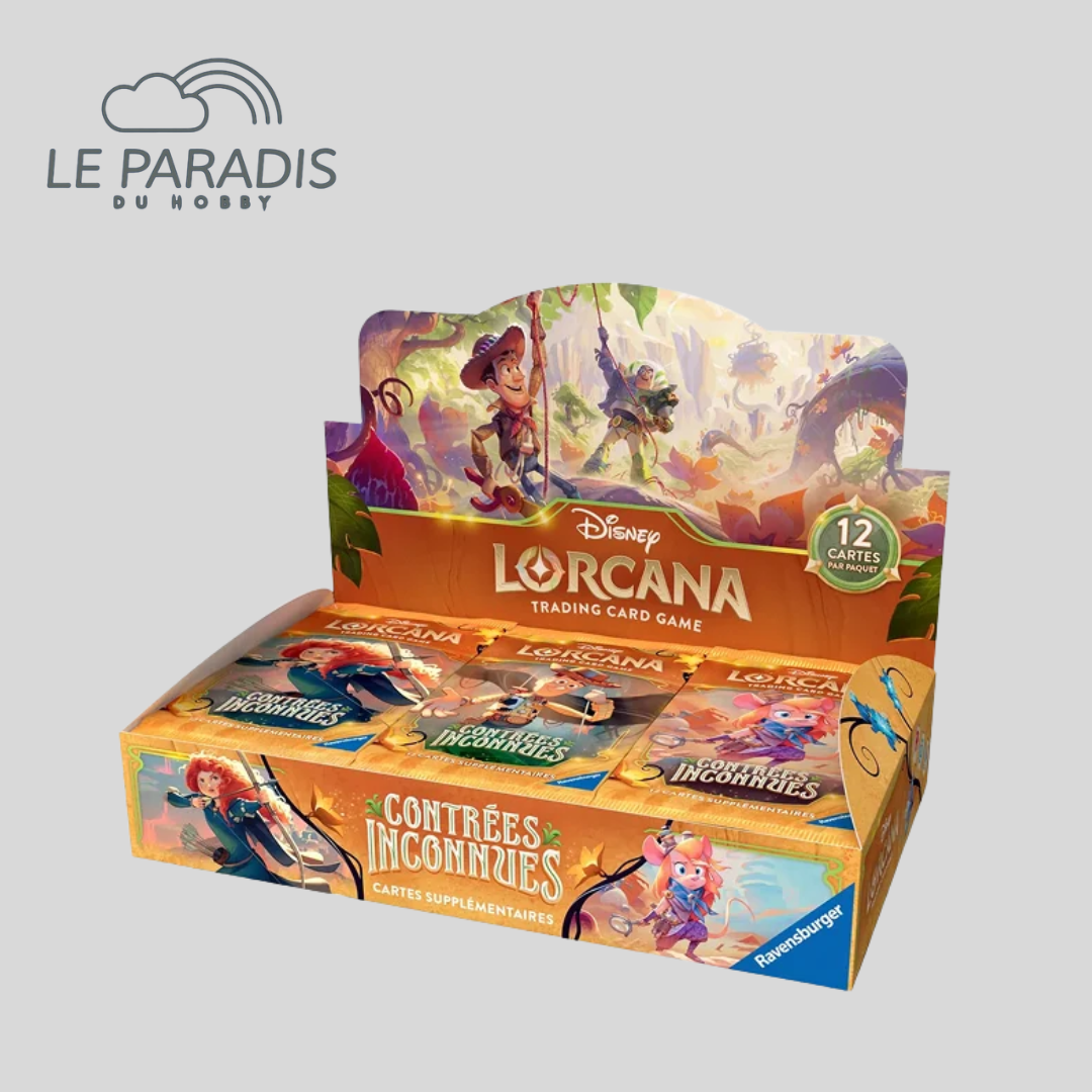 Display Lorcana Chapitre 12 : Contrée Inconnues