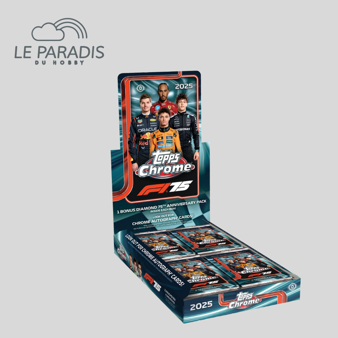 HOBBY BOX TOPPS CHROME FORMULA ONE 2025