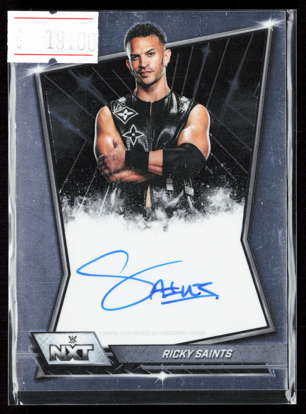 RICKY SAINTS - AUTO - 2026 TOPPS CHROME WWE