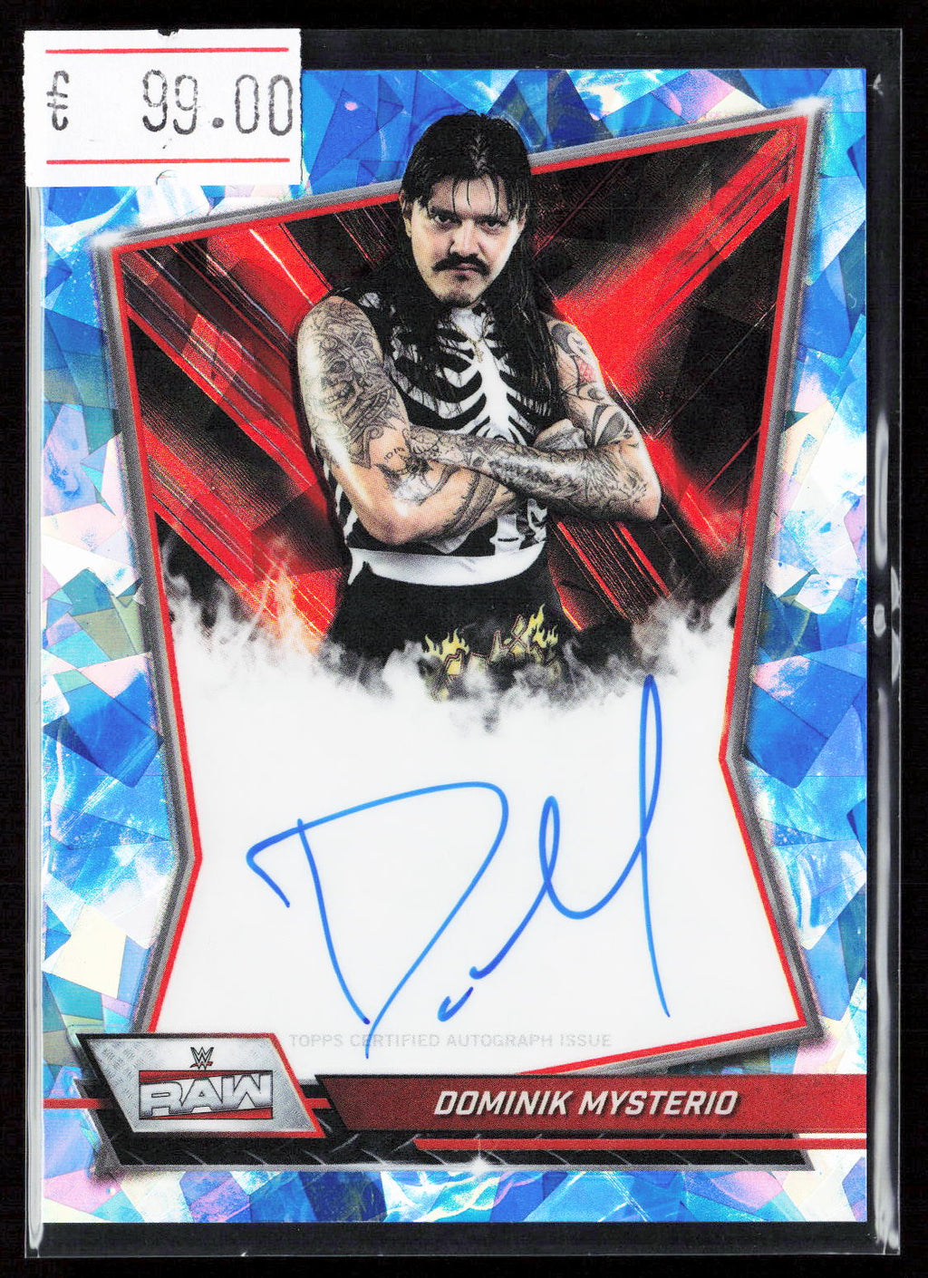 DOMINIK MYSTERIO - AUTO - 2026 TOPPS CHROME SAPPHIRE WWE