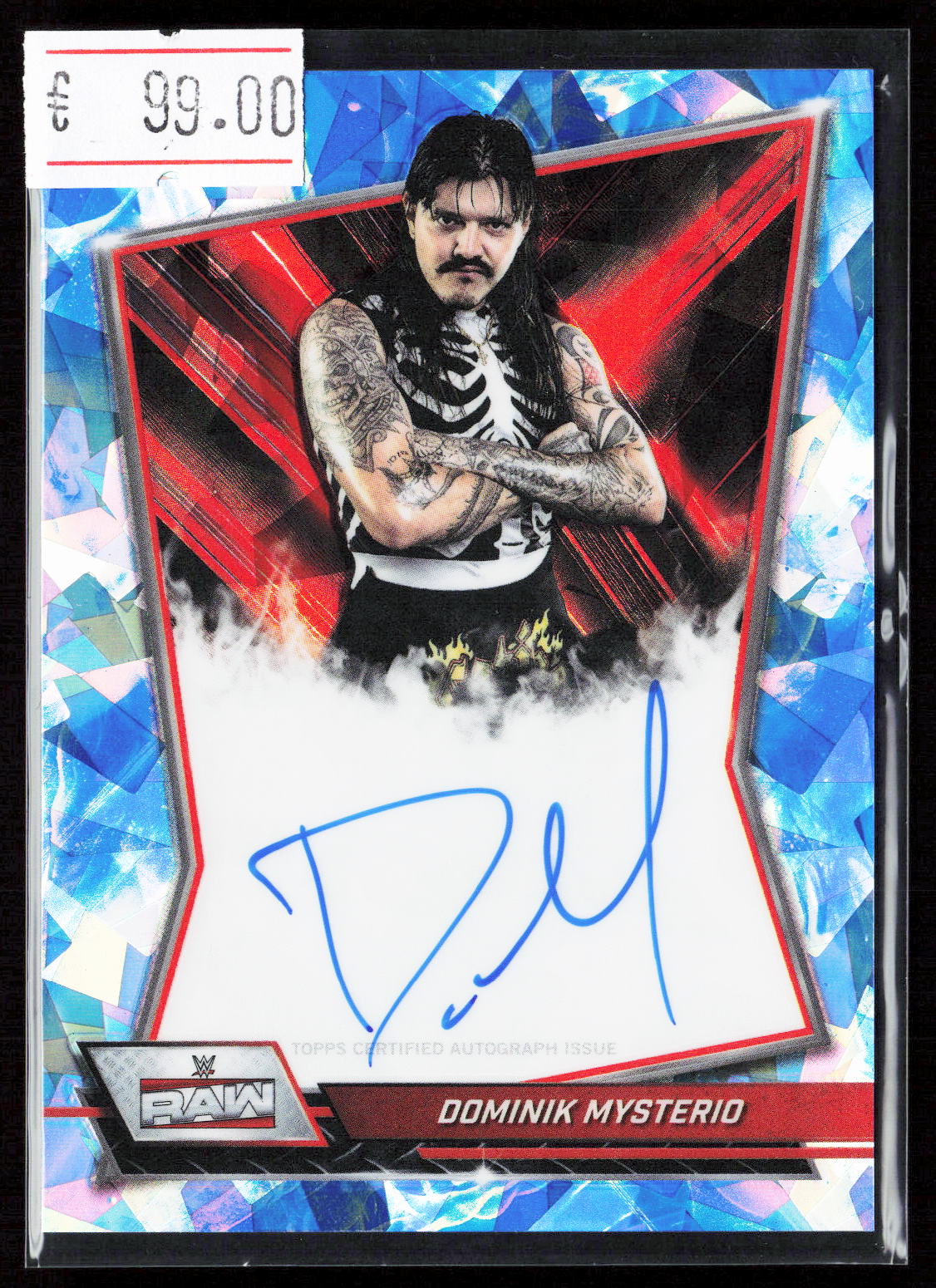 DOMINIK MYSTERIO - AUTO - 2026 TOPPS CHROME SAPPHIRE WWE