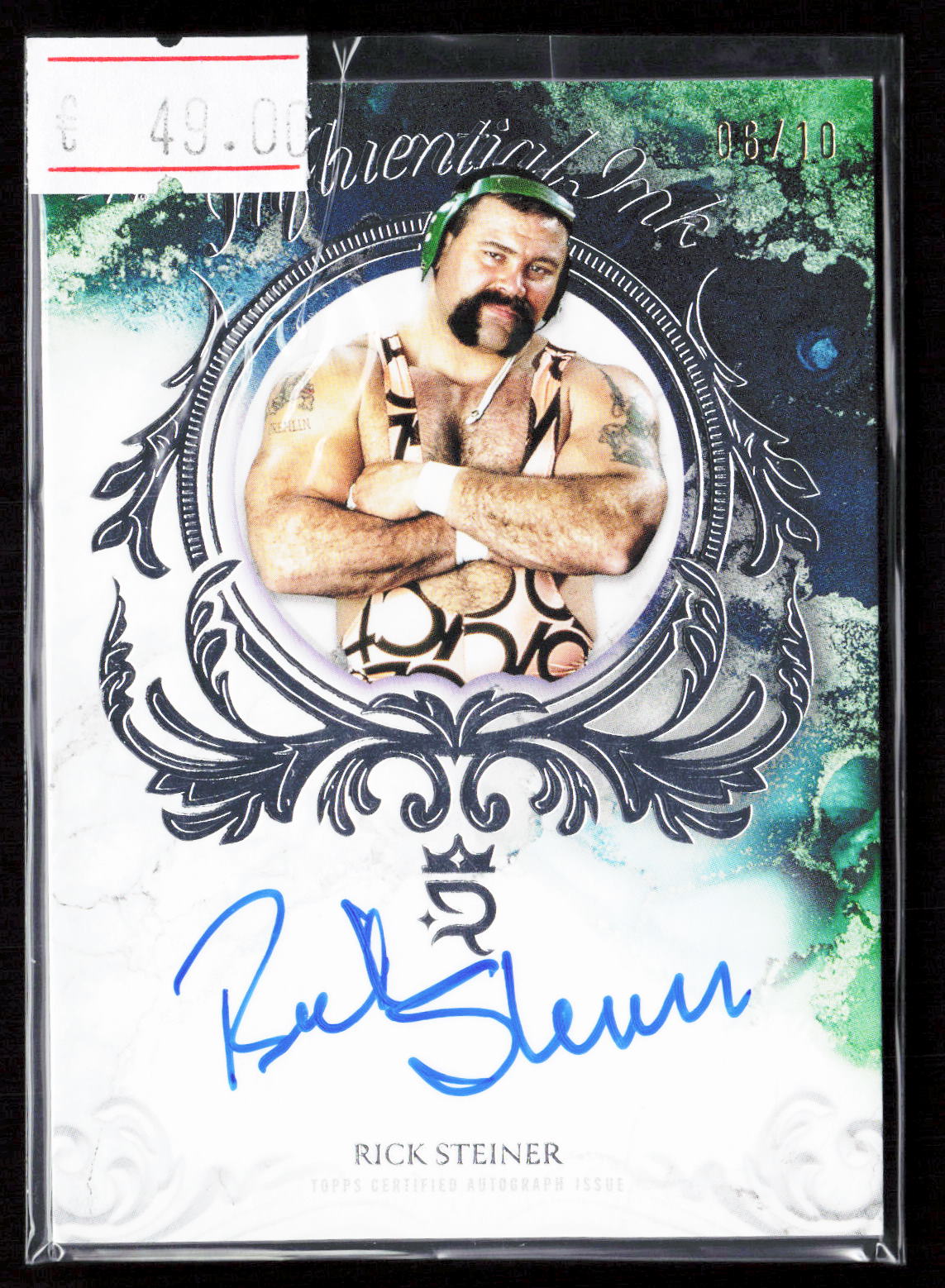 RICK STEINER - AUTO /10 - 2025 TOPPS ROYALTY WWE