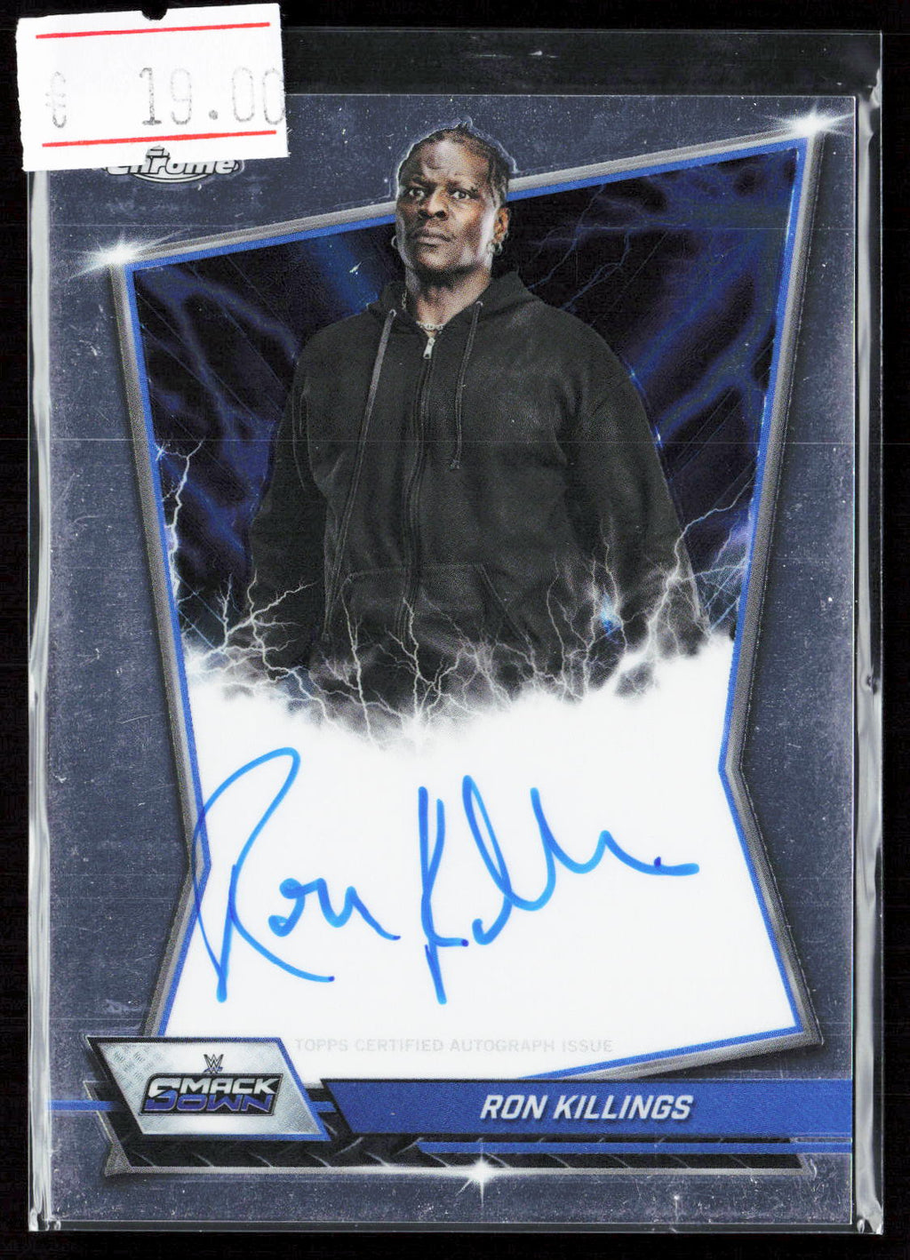 RON KILLINGS - AUTO - 2026 TOPPS CHROME WWE