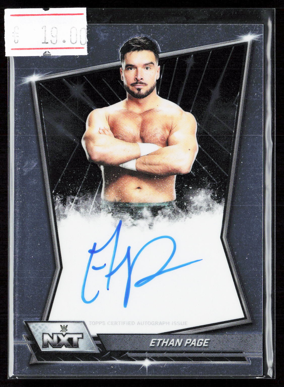 ETHAN PAGE - AUTO - 2026 TOPPS CHROME WWE