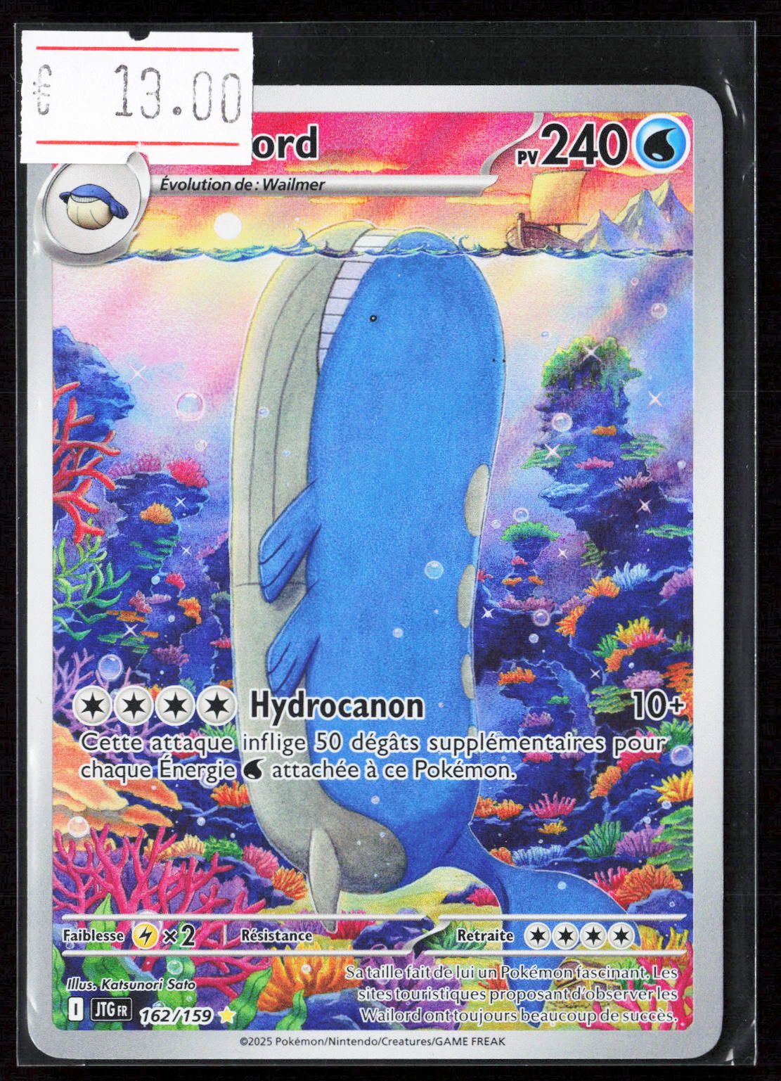 WAILORD - 162/159 - POKEMON FR