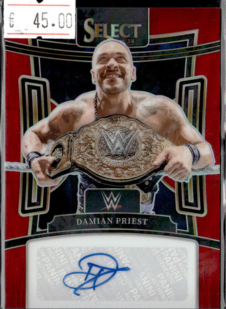 DAMIAN PRIEST - AUTO /99  - 2023 PANINI SELECT WWE
