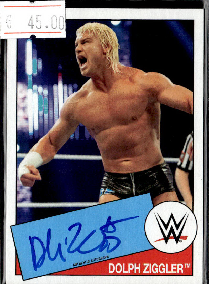 DOLPH ZIGGLER  - AUTO  - 2018 TOPPS  WWE