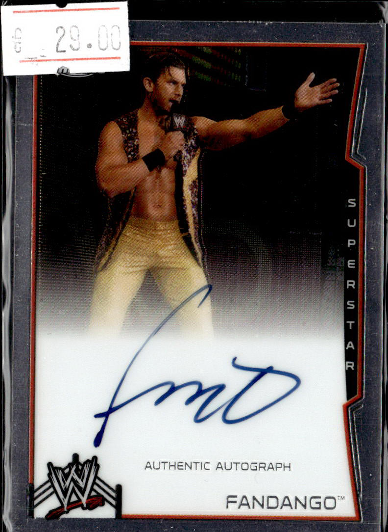 FANDANGO - AUTO SUPERSTAR - 2014 TOPSS WWE