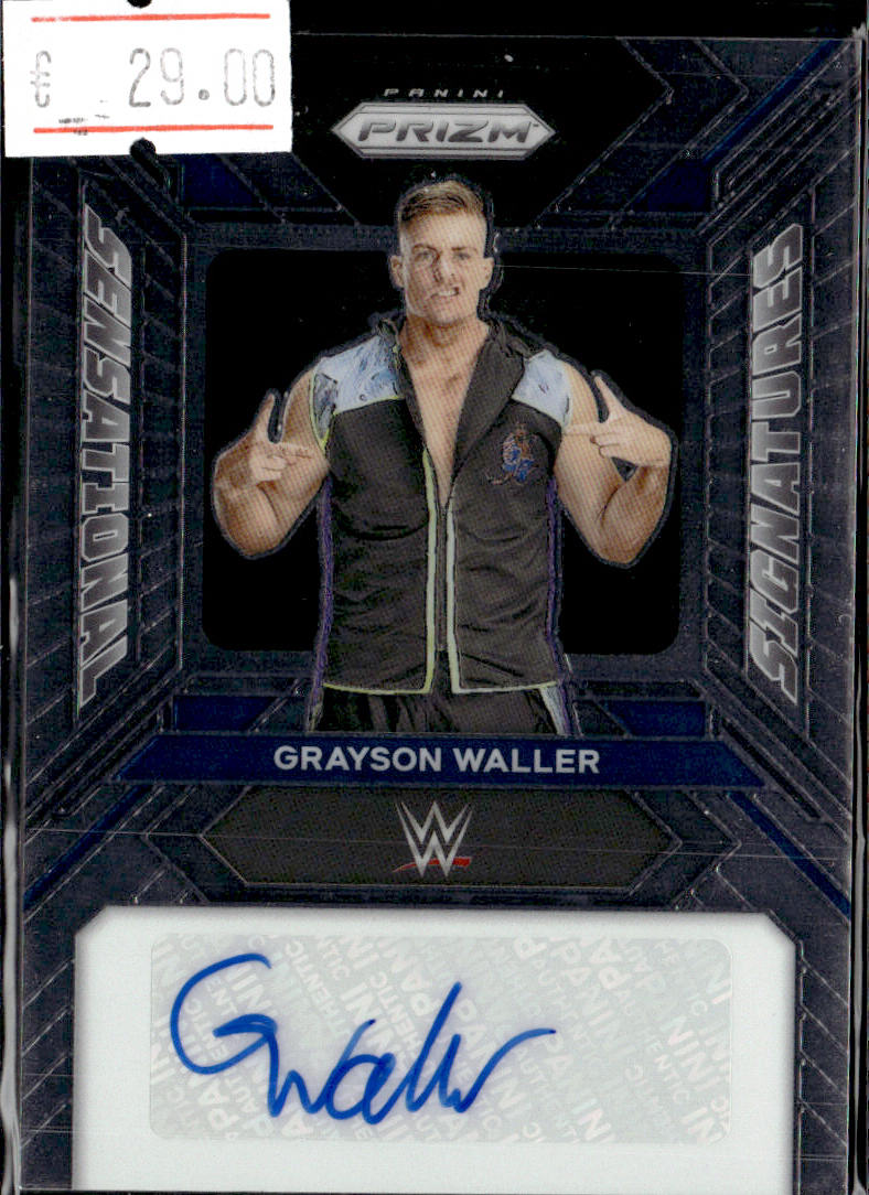 GRAYSON WALLER - AUTO - 2024 PANINI SELECT WWE