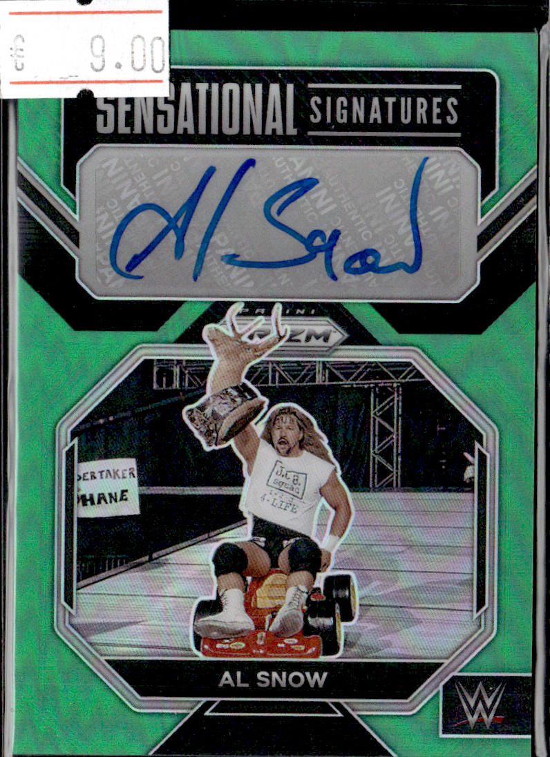 AL SNOW - AUTO - 2023 PANINI PRIZM WWE