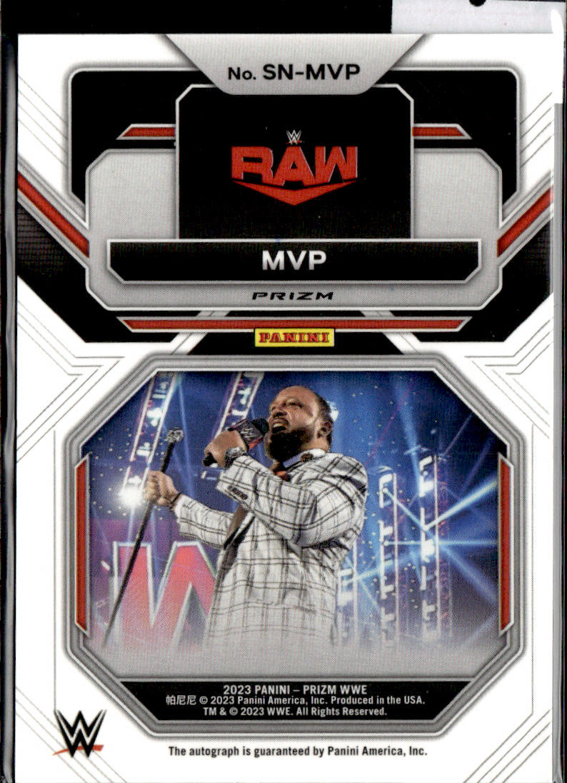 MVP - AUTO - 2023 PANINI PRIZM WWE