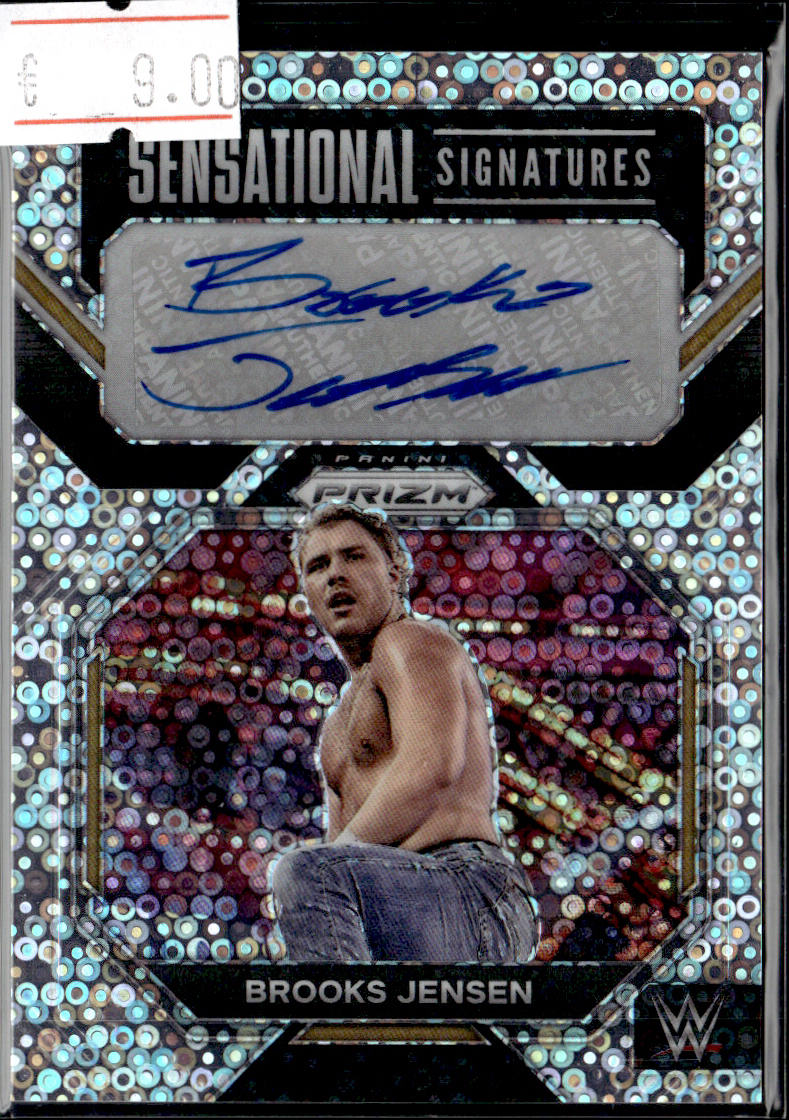 BROOKS JENSEN - AUTO - 2023 PANINI PRIZM WWE