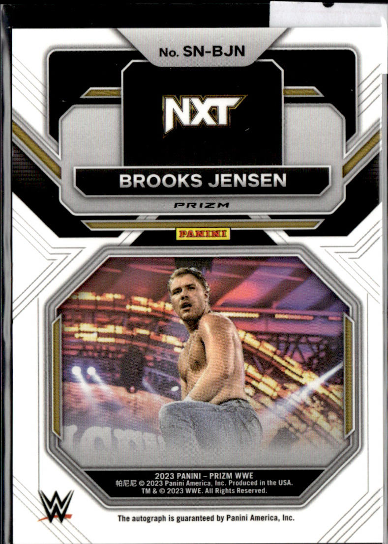 BROOKS JENSEN - AUTO - 2023 PANINI PRIZM WWE