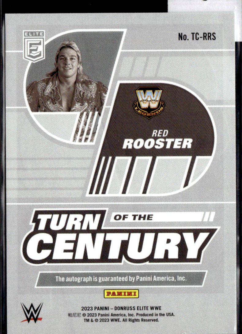RED ROOSTER  - AUTO - 2023 PANINI PRIZM WWE