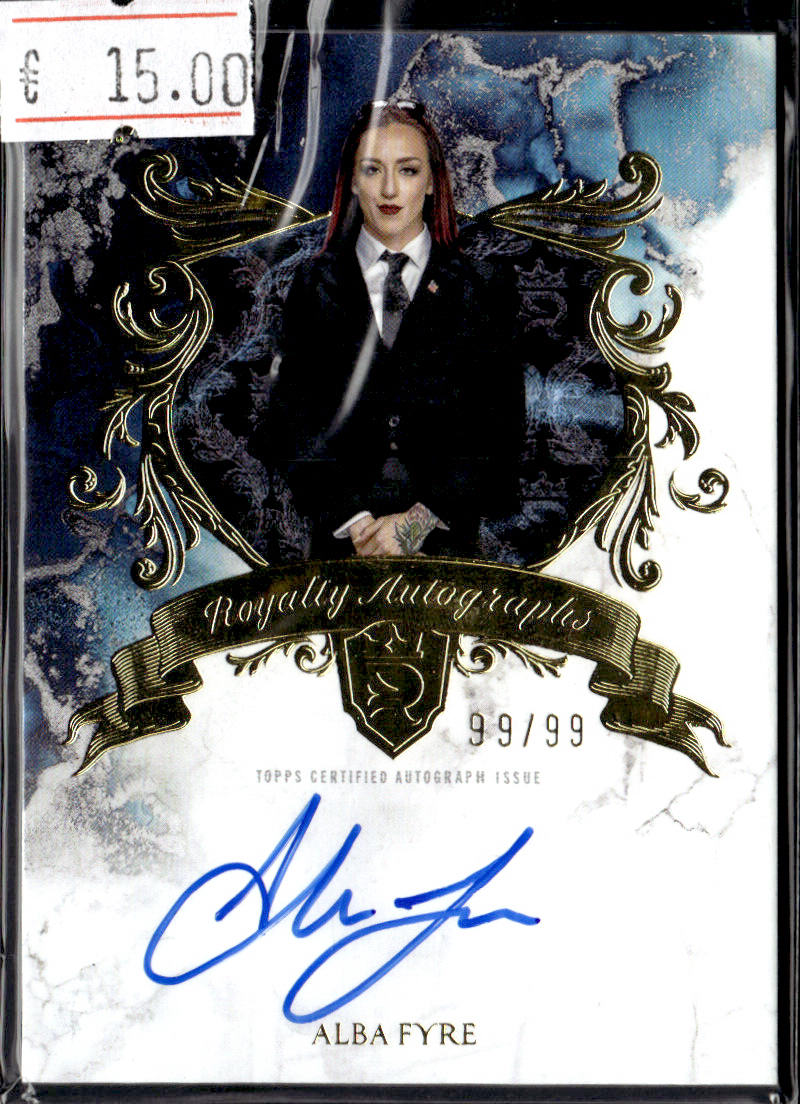 ALBA FYRE - AUTO /99 - 2025 TOPPS ROYALTY