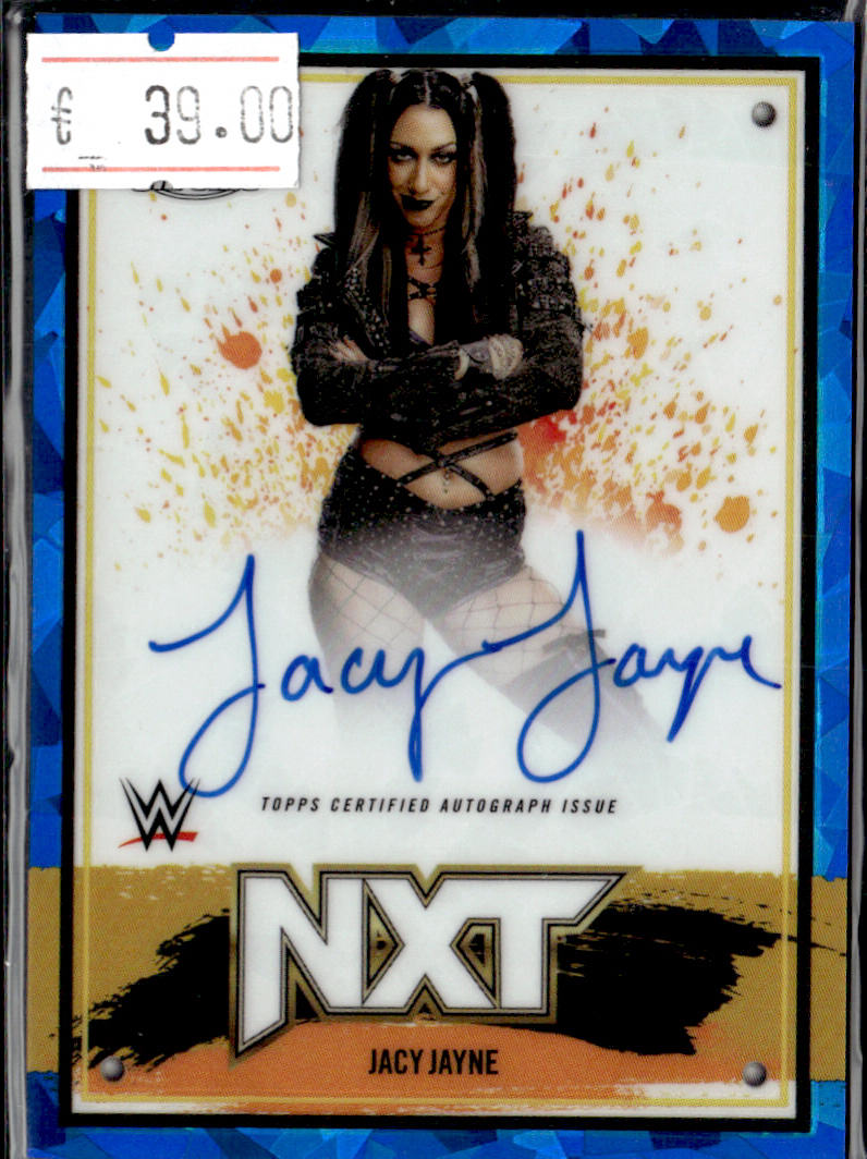 JACY JANE - AUTO  - 2025 TOPPS SAPPHIRE WWE