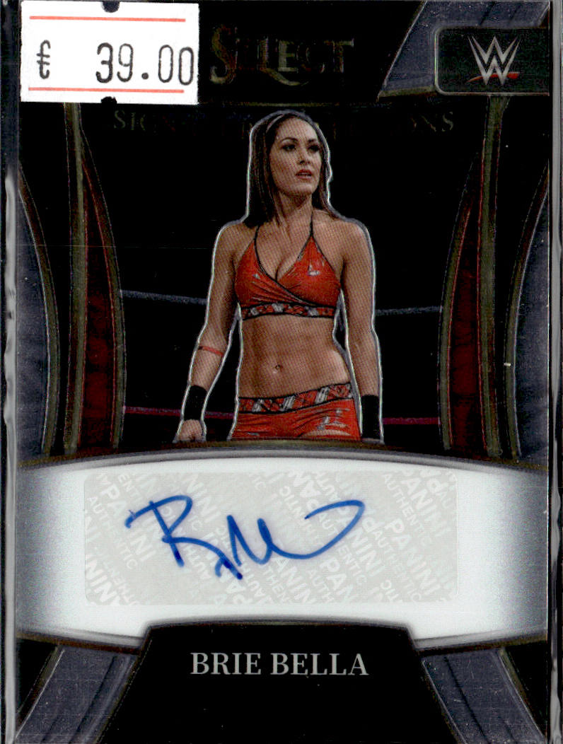 BRIE BELLA - AUTO - 2022 PANINI SELECT WWE