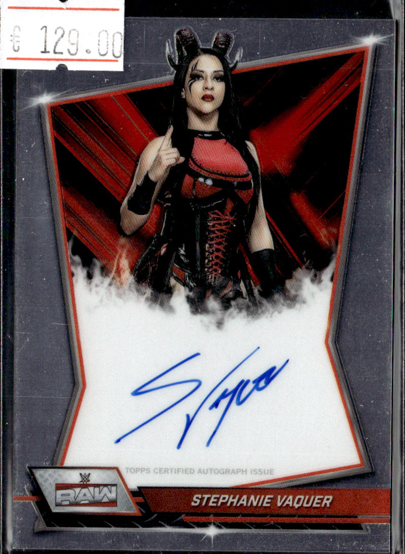 STHEPHANIE VAQUER - AUTO  - 2026 TOPPS CHROME WWE