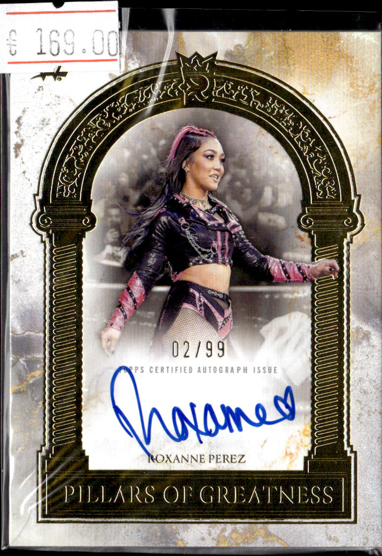 ROXANNE PEREZ - AUTO /99 - 2025 TOPPS ROYALTY WWE