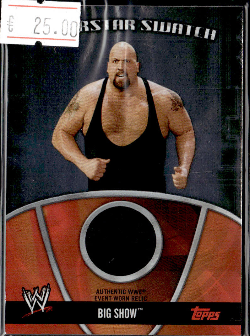 BIG SHOW - PATCH - 2010 TOPPS WWE