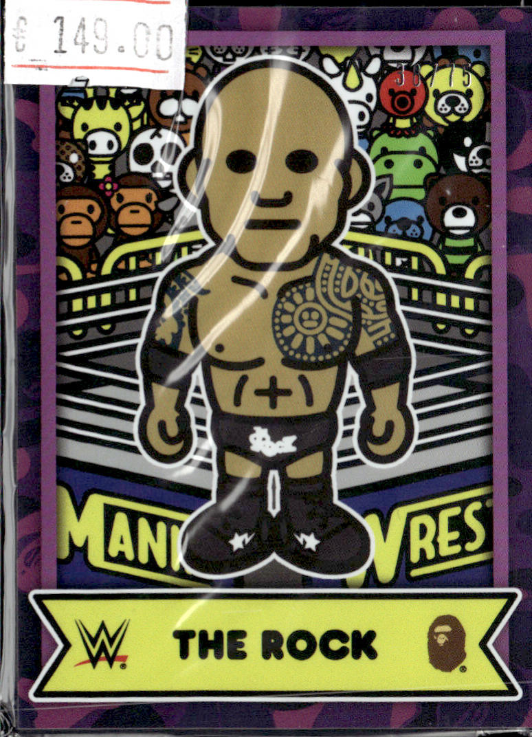 THE ROCK - /75 -2025 TOPPS BAPE x WWE