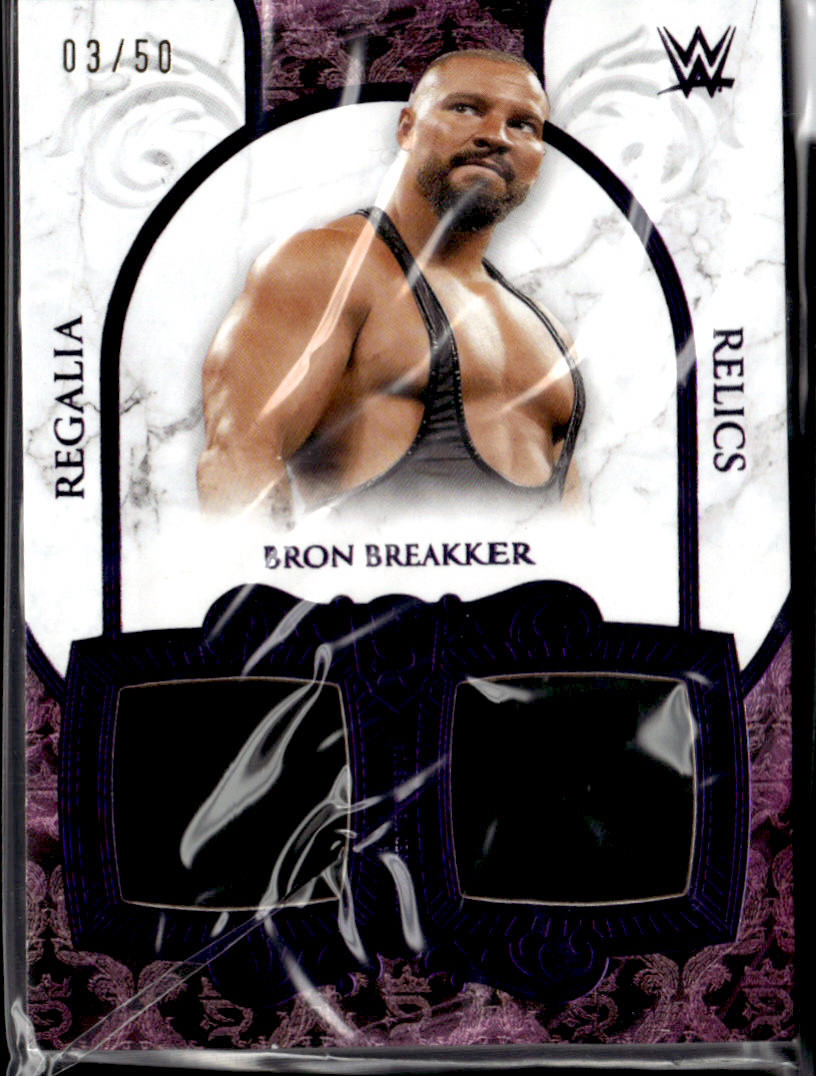 BRON BREAKKER - PATCH /50 - 2025 TOPPS ROYALTY WWE