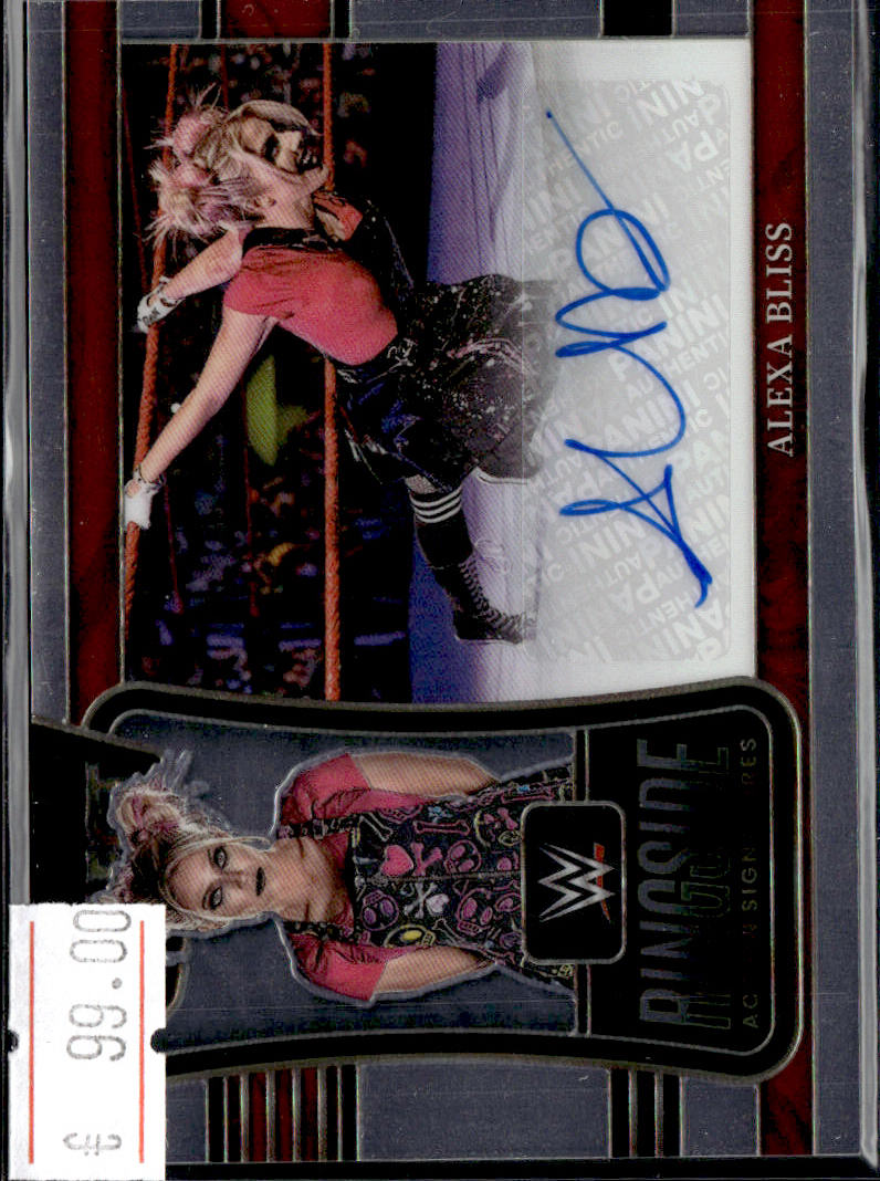 ALEXA BLISS - AUTO - 2022 PANINI SELECT WWE