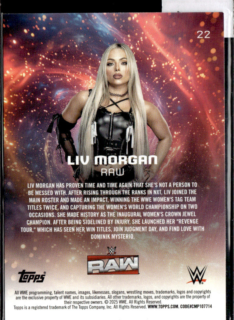 LIV MORGAN - /99 - 2026 TOPPS UNIVERSE WWE