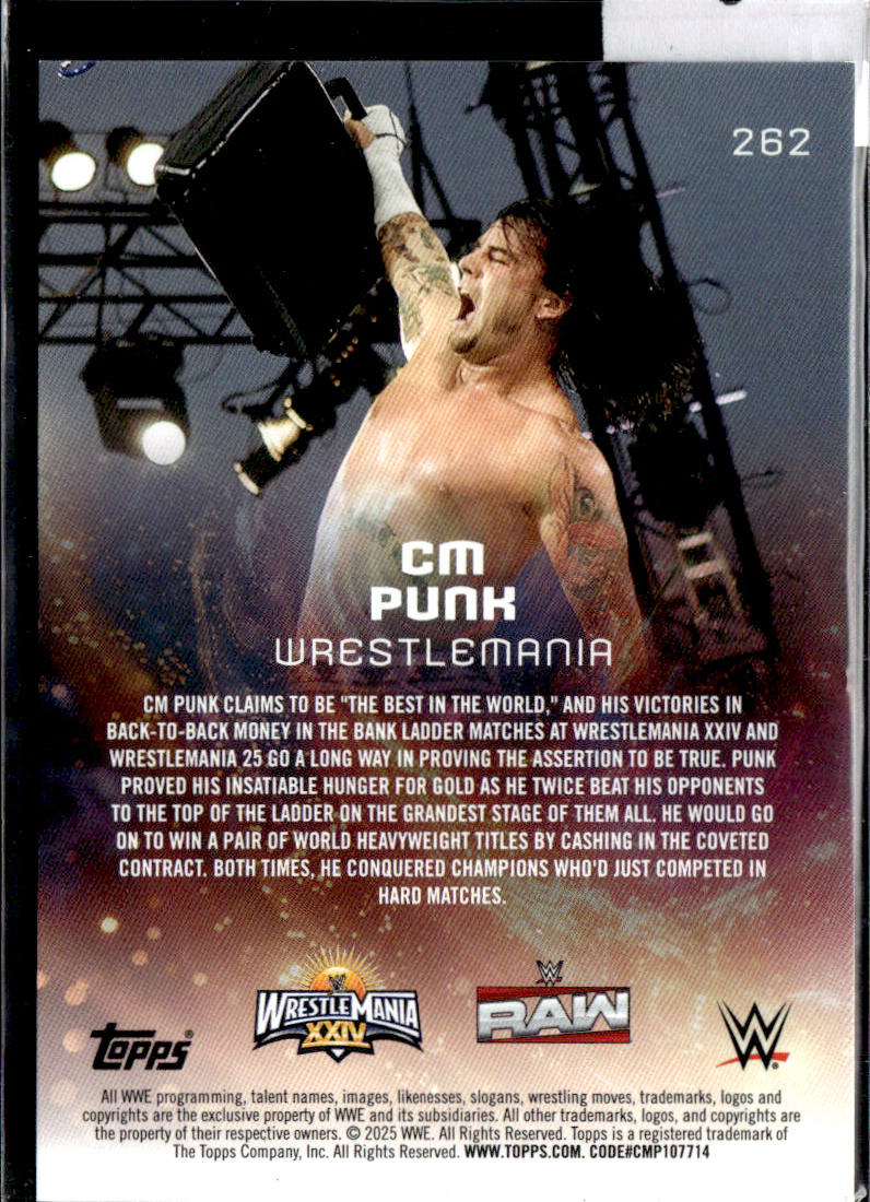 CM PUNK - /50 - 2026 TOPPS UNIVERSE WWE