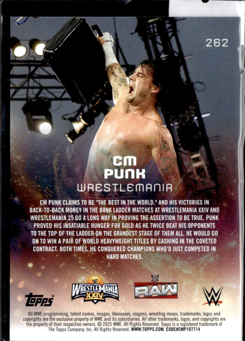 CM PUNK - /10 - 2026 TOPPS UNIVERSE WWE