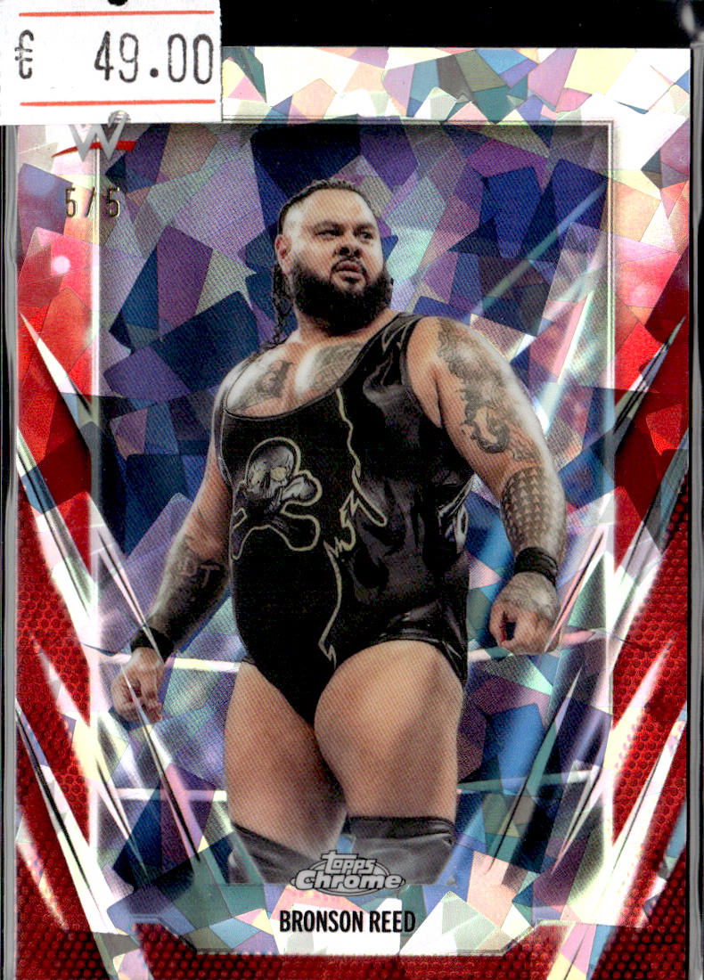 BRONSON REED - /5 - 2026 TOPPS CHROME SAPPHIRE WWE