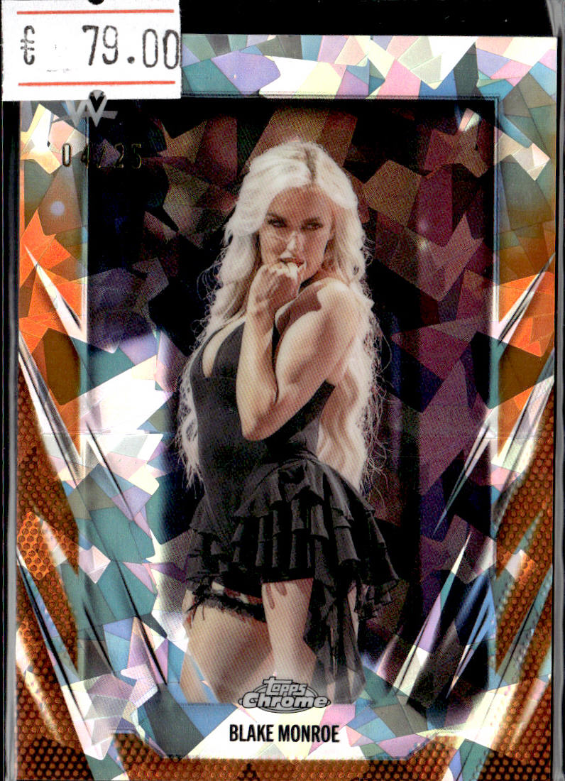 BLAKE MONROE - /25 - 2026 TOPPS CHROME SAPPHIRE WWE