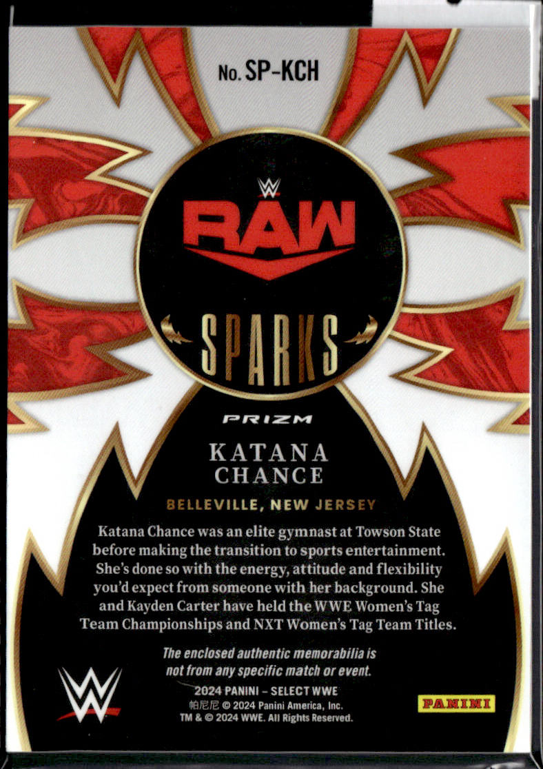 KATANA CHANCE - PATCH- 2024 PANINI SELECT
