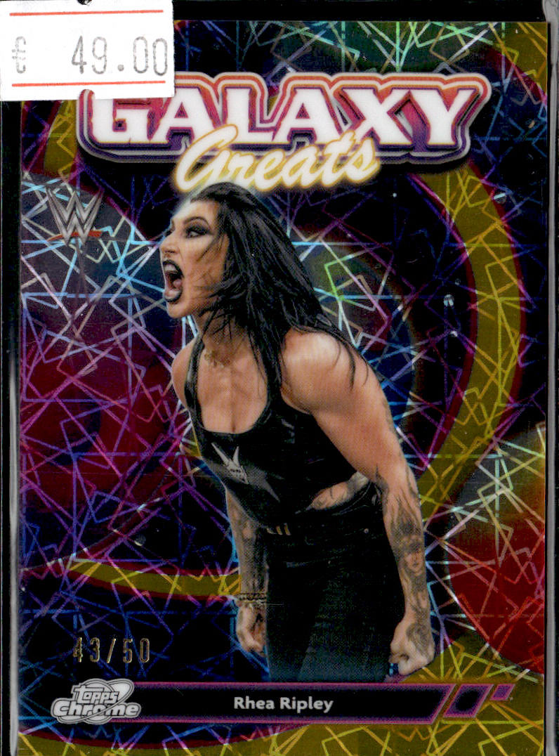 RHEA RIPLEY - GALAXIE /50 - 2026 TOPPS CHROME COSMIC WWE