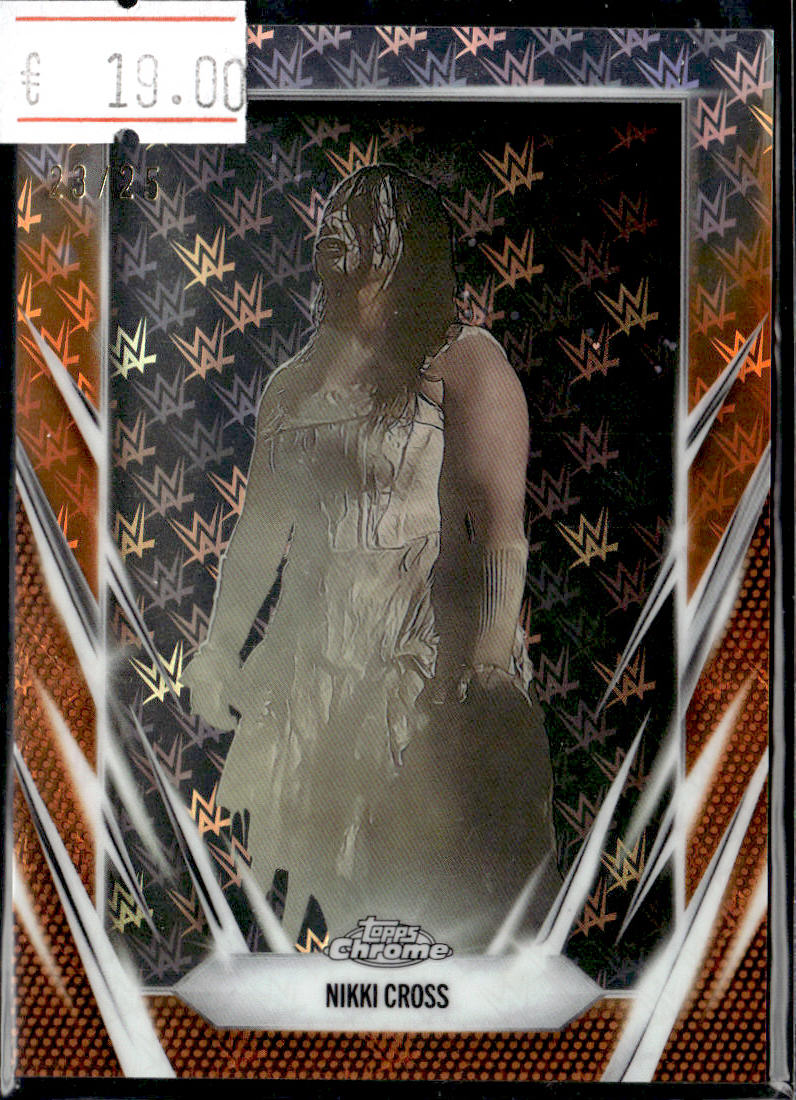 NIKKI CROSS - LOGO FRACTOR /25  - 2026 TOPPS FINEST WWE