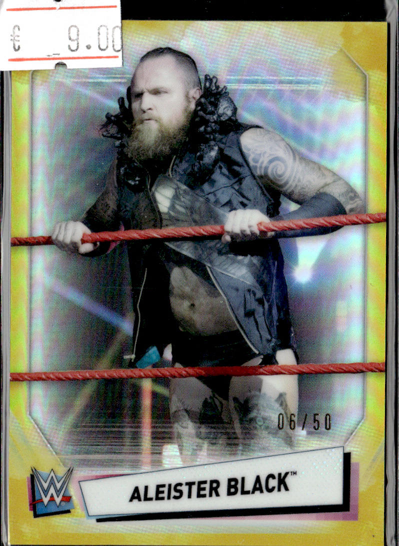 ALEISTER BLACK - /50 - 2021 TOPPS WWE