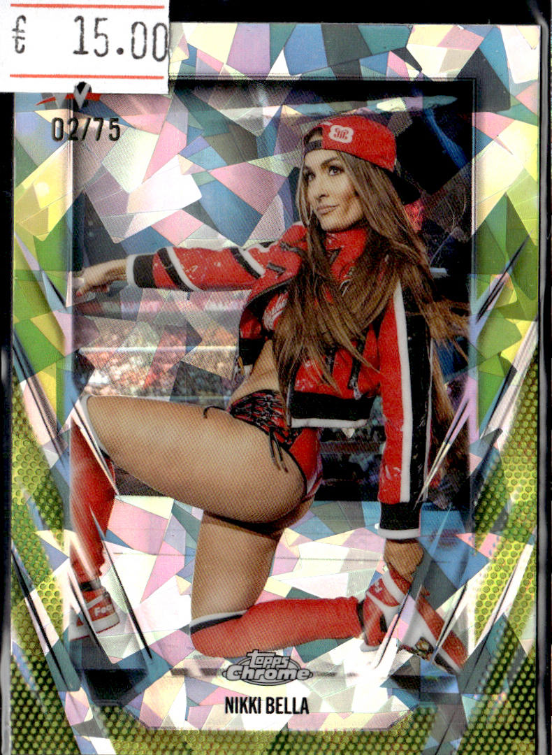 NIKKI BELLA - /75 - 2026 TOPPS CHROME SAPPHIRE WWE