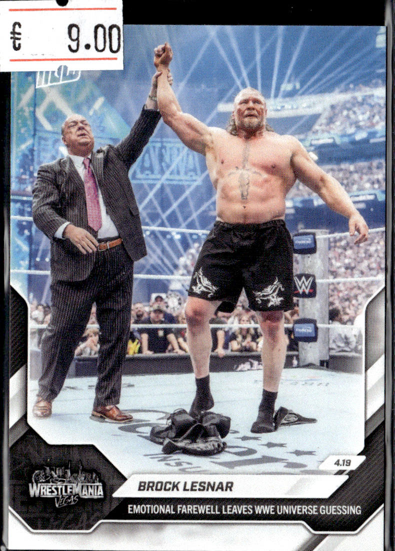 BROCK LESNAR - TOPPS NOW - 2026 TOPPS WWE