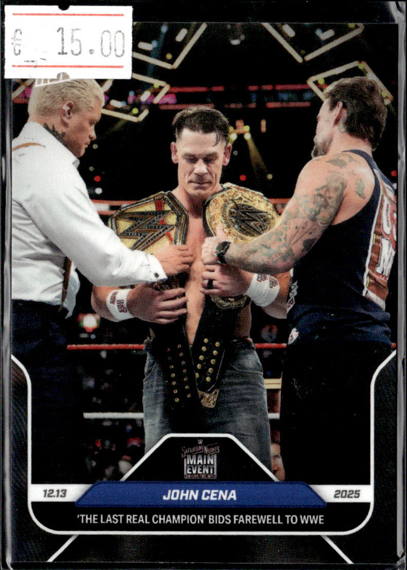 JOHN CENA - TOPPS NOW - 2025 TOPPS NOW WWE